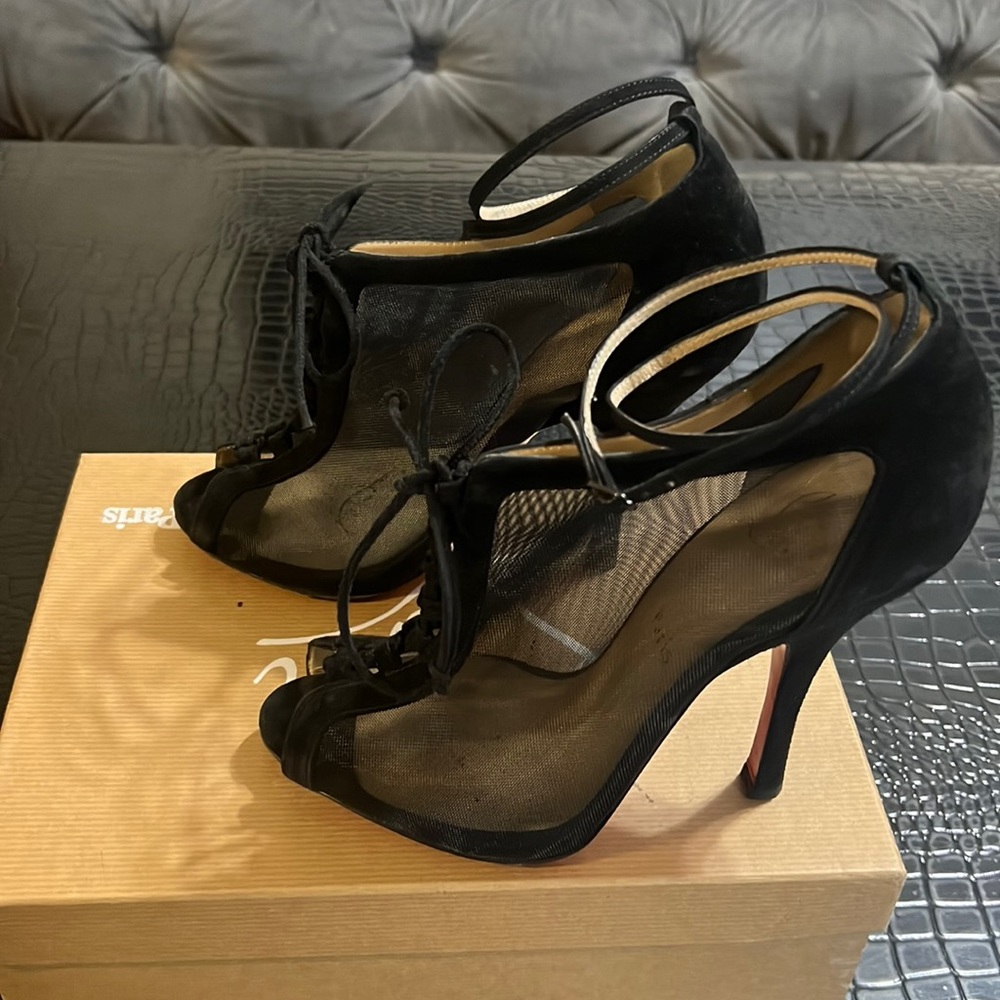 Christian Louboutin Mesh Shoes